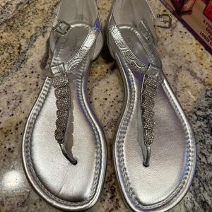 Silver Antonio Melani Sandals